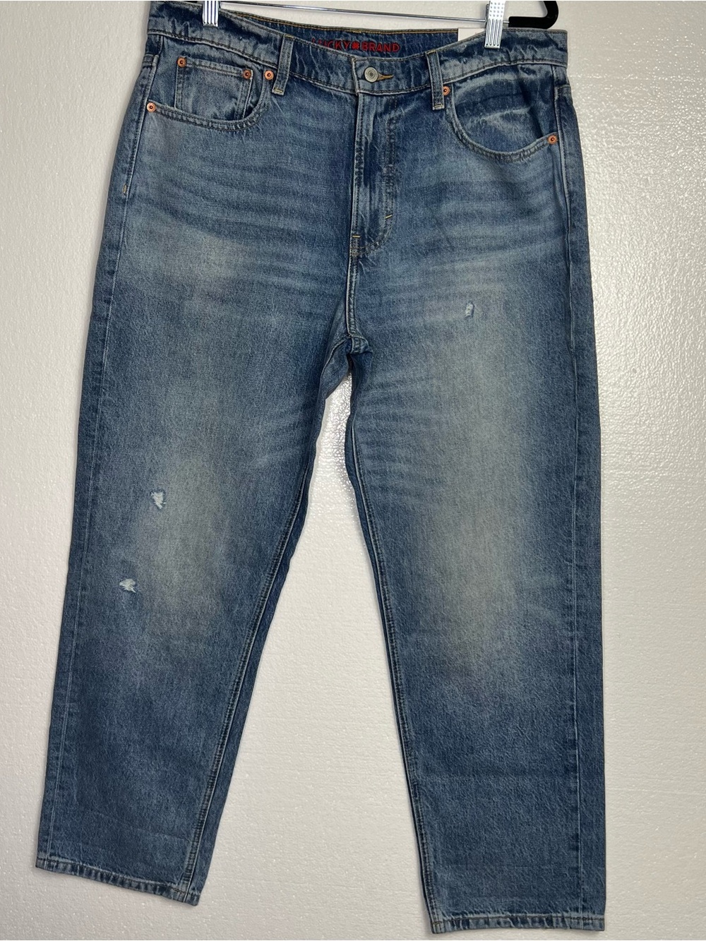 Lucky Brand Boy mid rise relaxed straight jeans size 12/31 NWT